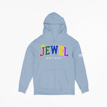 Load image into Gallery viewer, “School Spirit” Hoodie - Carolina Blue